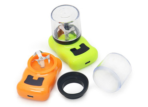 Portable <strong>Mini</strong> Electric Spice Herb <strong>Grinder</strong> With Smart Screen Display New Electronic Style Plastic Glass Material Box Packing - Product Image 2
