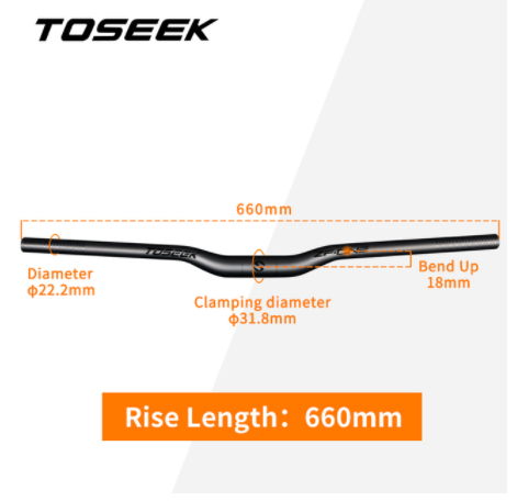 Rise-660mm Matt Black