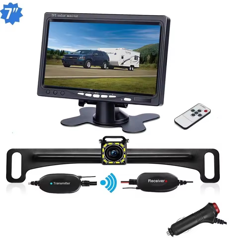 Modèle sans fil + caméra + moniteur 7 pouces