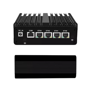 4Lan Network Firewall 12th N150 N100 DDR5 Soft Router 2,5G LAN D89 COM RS232 4G 5G Módulo Industrial Computer PC PXE Watch-dog
