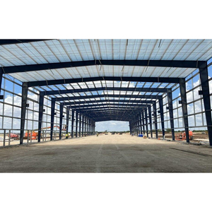 中国鉄骨構造建築工場倉庫鉄hビーム鉄骨構造とepsサンドイッチパネル構造鋼ワークショップ - Product Image 4
