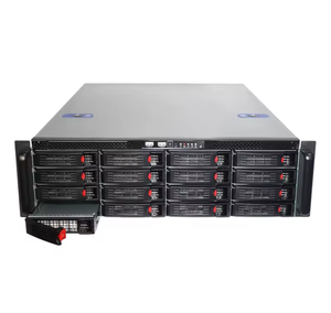 OEM 4U 16 hot-swap SATA Bay แร็คเซิร์ฟเวอร์จัดเก็บข้อมูลพร้อมกิกะไบต์/วินาที6ชิ้น MINI SAS backplane ATX Form พร้อมพัดลม - Product Image 3