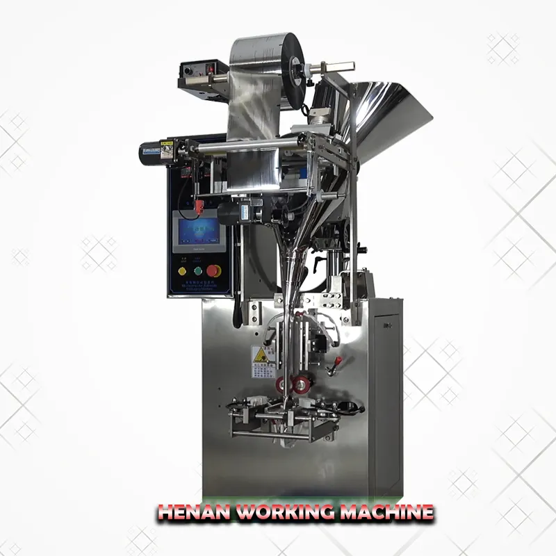 fast speed salt coffee sugar powder bag bags packing machine