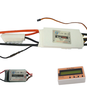Flier 12S 320A Brushless Controller RC Boat ESC with Withe <strong>Programming</strong> Box and External BEC 12S 12A - Product Image 2