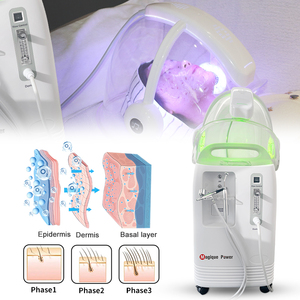 3 en 1 Spa Oxygen Jet Peel Oxygen Facial Machine Hyperbare Oxygénation Dome O2 Skin Rejuvenation Hydro Oxygen Facial Machine - Product Image 2