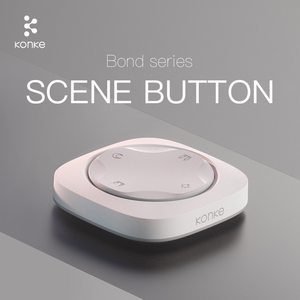 Scene <strong>Button</strong> KONKE 4 Terminal <strong>Push</strong> <strong>Button</strong> Switch for Remote <strong>Control</strong> in Home Automation <strong>System</strong> - Product Image 2