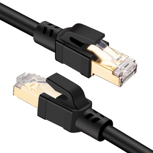 Lunghezza 1.5m cavo di comunicazione SFTP CAT8 ignifugo 2000MHz 40Gbps CAT 8 Ethernet Patch lan RJ45 cavo internet di rete