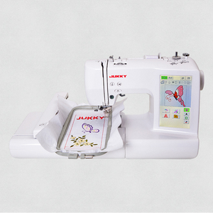 JUKKY ES5 Home Computer Stickerei Nähmaschine Integrierte Multifunktions-Computer nähmaschine mit großem LCD-Bildschirm - Product Image 1