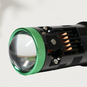 Yeni Mini H4 Lens 55w akıllı sürücü Led yüksek güç H4 Led projektör araba farı motosiklet evrensel - Product Image 1