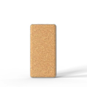 Wheat Straw Biodegradable 10000mAh Power Bank PD22.5W Super Fast Charging Mobile Power Banks Type-C <strong>Input</strong> Dual <strong>USB</strong> Power Bank - Product Image 4