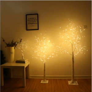 卸売防水装飾小枝プログラム可能なソーラーLEDヤシの木屋外照明付きLEDクリスマスツリーライト - Product Image 6