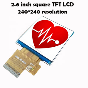 Kunden spezifisches quadratisches TFT-LCD-Display 1,3 1,44 1,54 2,6 3 3,4 4 5 7,6-Zoll-Quadrat-LCD-Module Touch panel optional - Product Image 3