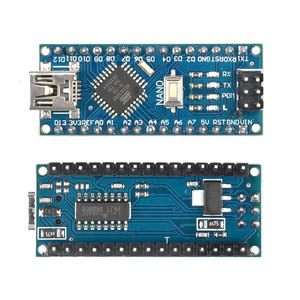 Placa de desarrollo PCB mejorada/MINI USB Nano V3.0 Atmel ATMEGA328P-AU CH340 5V, microcontrolador, Pin de soldadura para Arduino