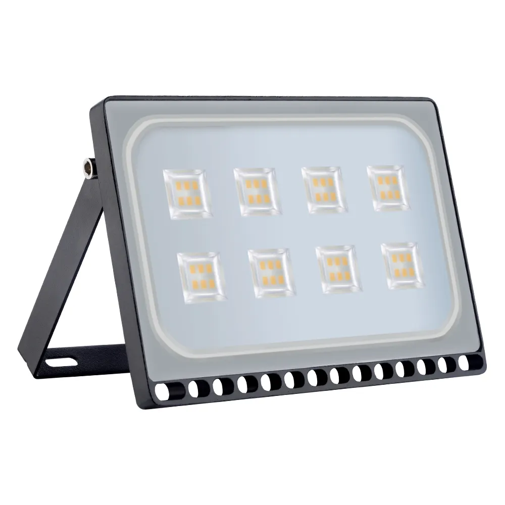 Ultra dünnes LED-Flutlicht 10W 20W 30W 50W 100W IP65 220V LED-Scheinwerfer Reflektor Außen beleuchtung Wand leuchte Flutlicht