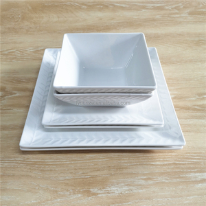 Thick Dishware Round <strong>Square</strong> Rectangle <strong>Shape</strong> Porcelain Dinner Set - Product Image 5