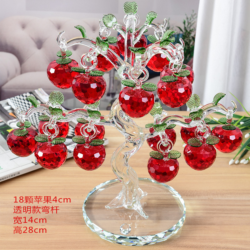 18 hanging all red apple trees
