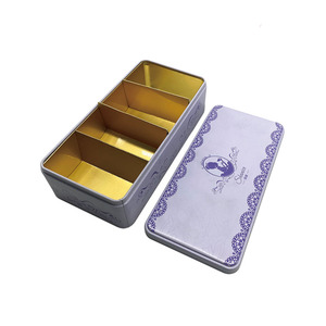 Customizable <strong>Hinged</strong> Tin Can with Logo - Luxury Metal <strong>Box</strong> for Retail &amp; Branding - Product Image 3