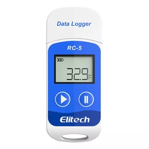 Rc-5 Mini <strong>Temperature</strong> <strong>Data</strong> <strong>Logger</strong> <strong>Temperature</strong> Recorder Recycle Use <strong>Temperature</strong> <strong>Data</strong> <strong>Logger</strong> - Product Image 1