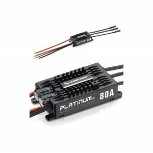Hobby Wing Platinum PRO V4 80A ESC (3S-6S) - 30203200