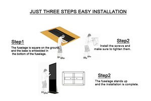 Waterproof LED Screen Product High Frequency LED Display Advertising LCD Advertising Display for Subway - Product Image 3