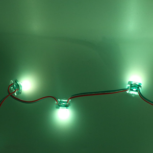 2024 LED-Knoten 12MM Digital RGB Square WS2811 IC Pixel Modul String 5V 12V Wasserdicht 2811 Individuell adressierbares Licht