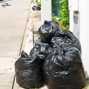 90x120 ağır siyah yüklenici çöp torbaları çöp çöp delikli çöp torbası s biyodragadable Bin gömlekleri ucuz çöp torbası - Product Image 6