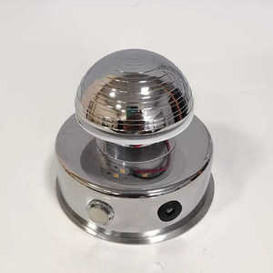 Lampada da parete moderna in marmo con sorgente luminosa accessori in metallo modello astratto Design rosso netto - Product Image 4
