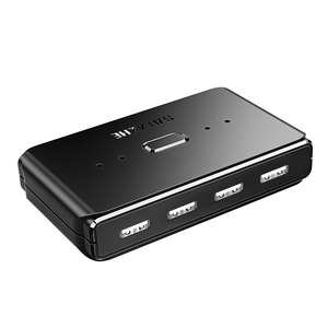 开关分路器盒电缆2电缆，用于键盘和鼠标显示适配器2端口Usb 2.0 Kvm开关切换器 - Product Image 5
