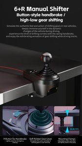 PXN V9 Xbox ucuz yarış tekerleği oyunu Xbox One için çok seviyeli titreşim ile direksiyon çelik jant - Product Image 5