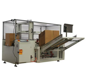 Máquina de embalaje de cartón eficiente Máquina formadora de cartón Empacadora automática Sistema transportador mecánico
