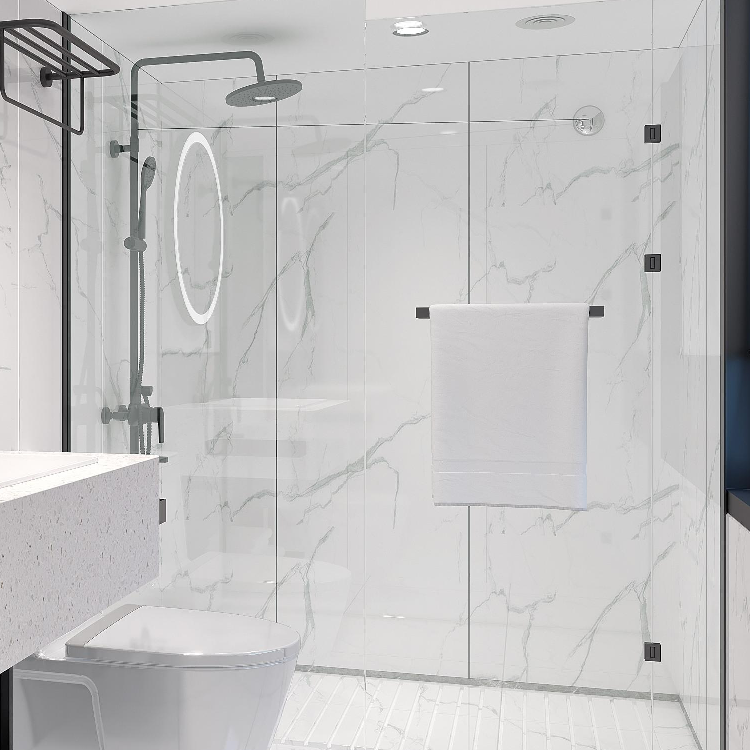 White, Grey, Marble