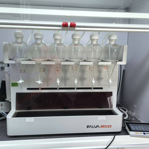 ED6 PLUS: estrattore liquido-liquido a 6 unità completamente automatico per test di qualità dell'acqua da laboratorio (fenoli, tensioattivi, antiparassitari)