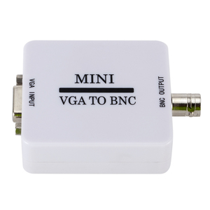 Caja Convertidora de vídeo Mini VGA a BNC, adaptador compuesto de VGA a BNC