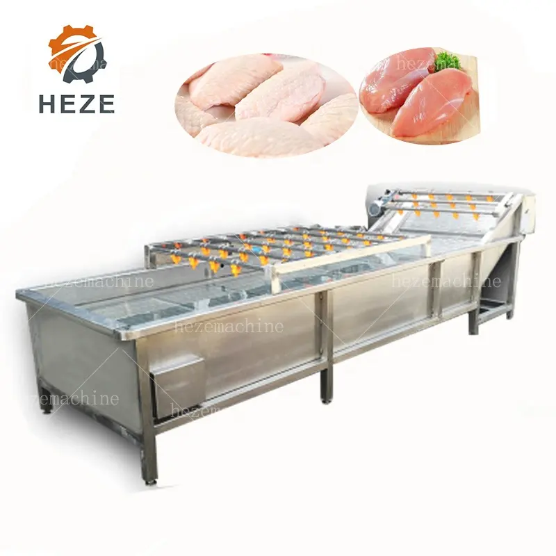 SUS304-máquina de descongelación de alimentos para pollo, pescado, Carne congelada