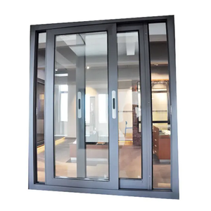 NUOXIN Factory High Security Sliding <strong>Window</strong> <strong>Small</strong> Size Horizontal Aluminium Double Glazing Basement <strong>Windows</strong> - Product Image 1