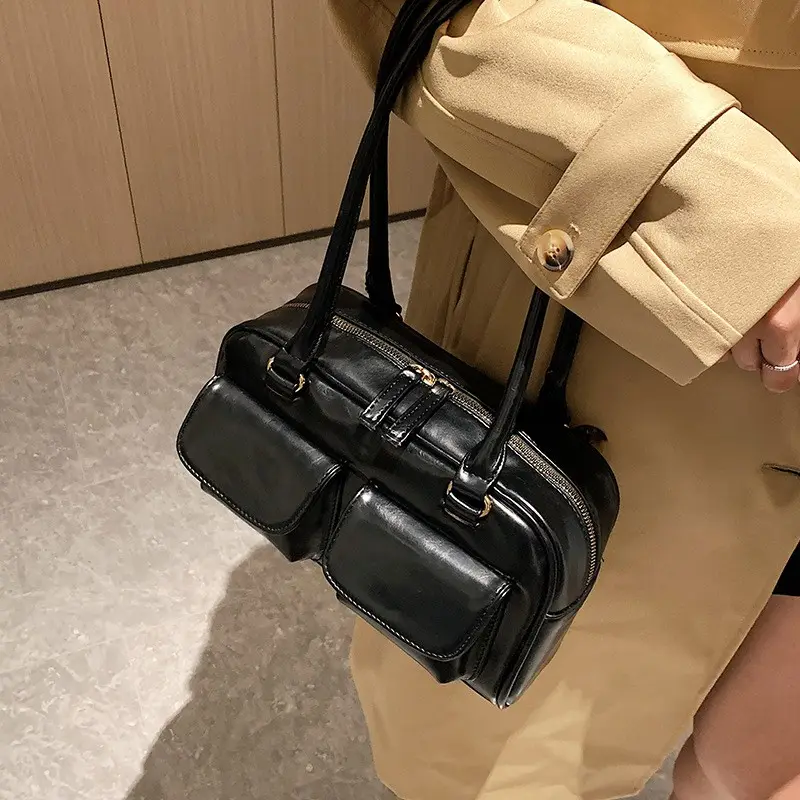 Sac en cuir de luxe Borse Donna Sac à bandoulière de luxe Sacs à main de luxe pour femmes Marques célèbres