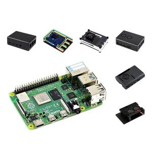 Raspberry Pi 4B Gehäuse Original ABS Gehäuse Aluminium legierung Metalls chale mit Lüfter Raspberry Pi 4 Modell B Zubehör - Product Image 1