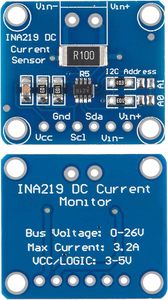 Aismartlink INA219 <strong>I2C</strong> Bi-Directional DC Current Power Supply Sensor Breakout Module Compatible with <strong>Raspberry</strong> <strong>Pi</strong>