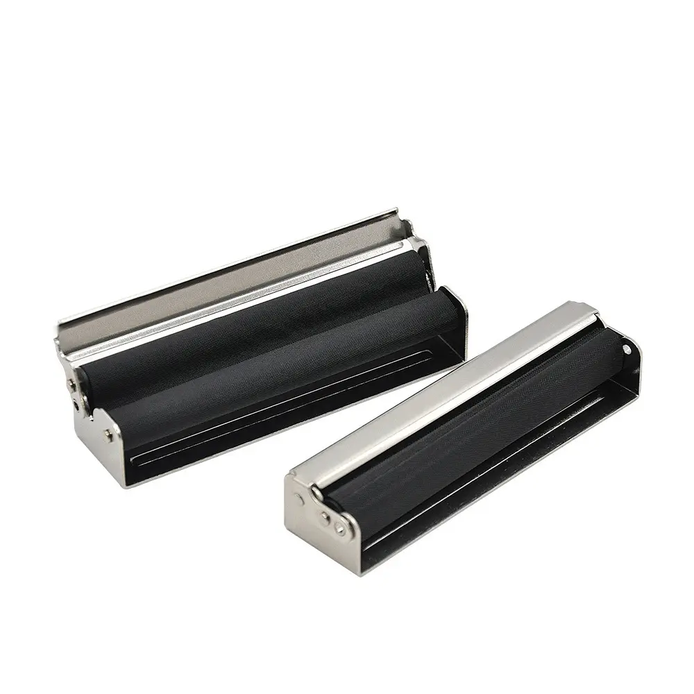 Manufacturers Direct Cigarette Rollers 110mm Metal Manual Cigarette Rolling Machine Tobacco Accessories Wholesale