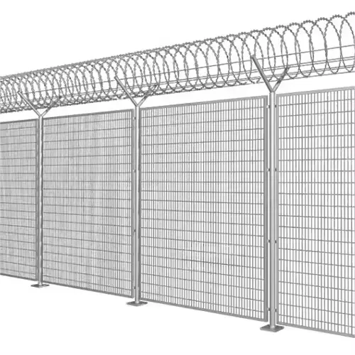 ポータブル安全フェンス耐久性のある刑務所アンチクライミング安全フェンス