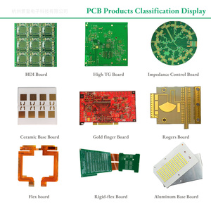 Daldırma altın elektronik bileşenler yüksek kalite devre ve PCBA ürün ile çift taraflı sert esnek PCB - Product Image 6