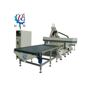 Panel de anidación para muebles, herramienta de disco automática, cambio de fabricación, enrutador Cnc, máquina de corte de madera ATC, tabla de descarga de carga - Product Image 1