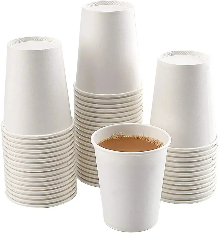 2023 nouvelle tasse à café en papier à paroi unique 6oz personnalisé imprimé carton en relief jetable jus à boire thé tasse en papier avec couvercles