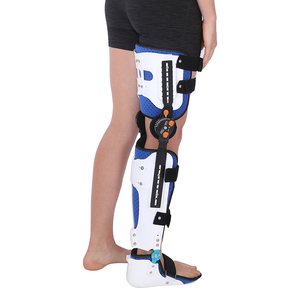 TJ-KM009 Adjustable Nylon Knee Brace <strong>Leg</strong> and Knee Immobiliser Orthopedic Fixing <strong>Protection</strong> Device - Product Image 1