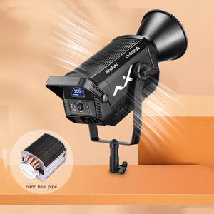 Nicefoto 6000A Lv ไฟสตูดิโอถ่ายภาพ600วัตต์ LED, ฟิล์มวิดีโอสปอตไลท์ต่อเนื่องแบบสองสีสำหรับมืออาชีพ - Product Image 1