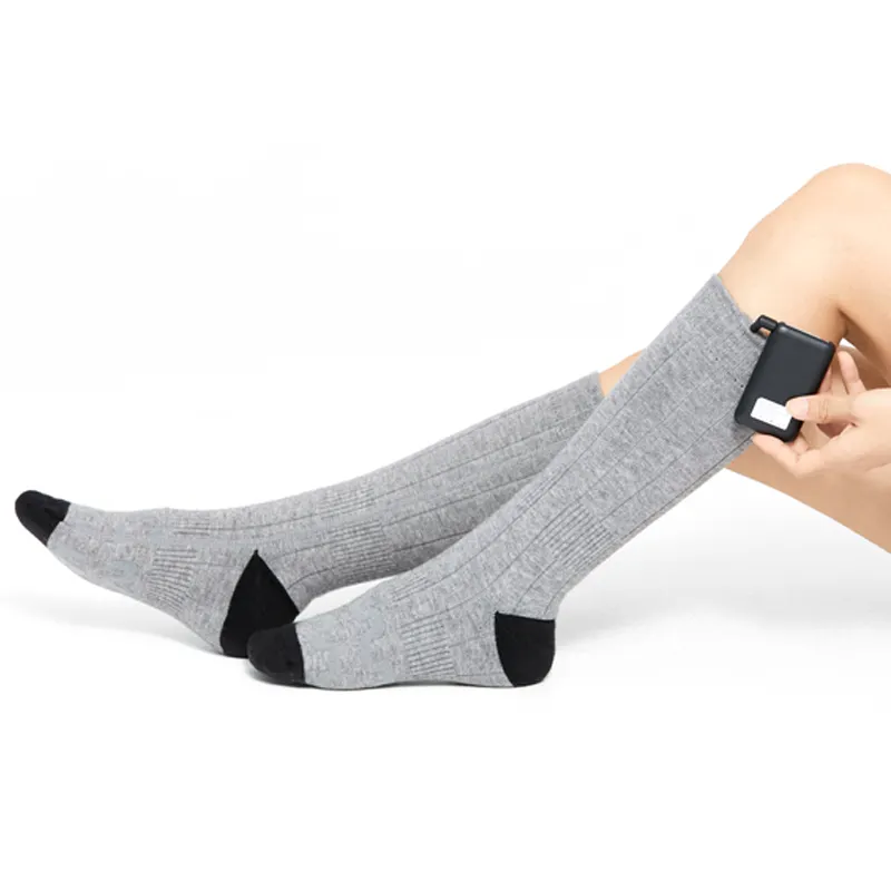 Erkekler kadınlar için kış sıcak termal çorap bulanık meşgul çorap isıtmalı ekip çorap aşırı soğuk hava için