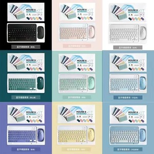 Ultra-Slim Portable Wireless Mouse <strong>Keyboard</strong> Set BT <strong>Keyboard</strong> and Mouse Combo for Android Phone Teclado Y Mouse Inalambric - Product Image 2