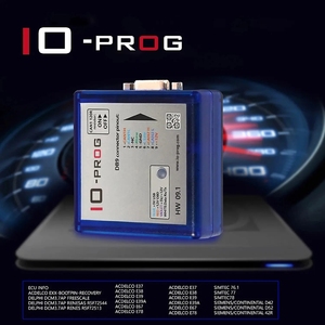 IO PROG versión completa PSA io Terminal Original IOPROG nueva licencia agregada lectura ECU programador