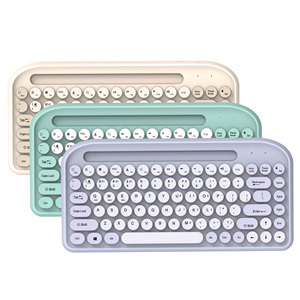 New Design Cradle 4 <strong>Devices</strong> <strong>Wireless</strong> Mini Laptop <strong>Keyboard</strong> with Mobile Slot Intelligent Mini <strong>Wireless</strong> <strong>Keyboard</strong>