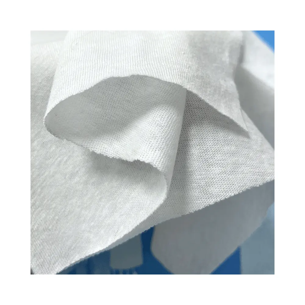 185gsm 55% lin 45% coton doux respirant simple plaine haute qualité lin vêtements doublure tissu pour robe
